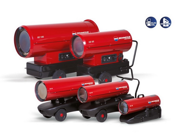 teplovzdušné ohrievače